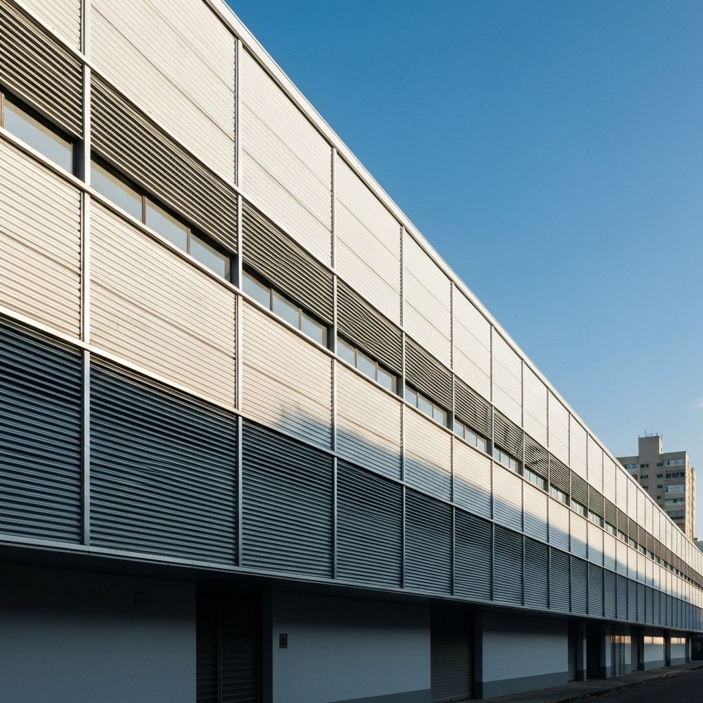 Galpão metálico simples no Brasil