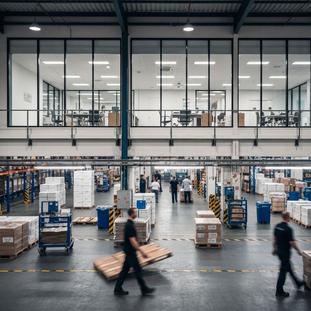 Galpões com Mezanino